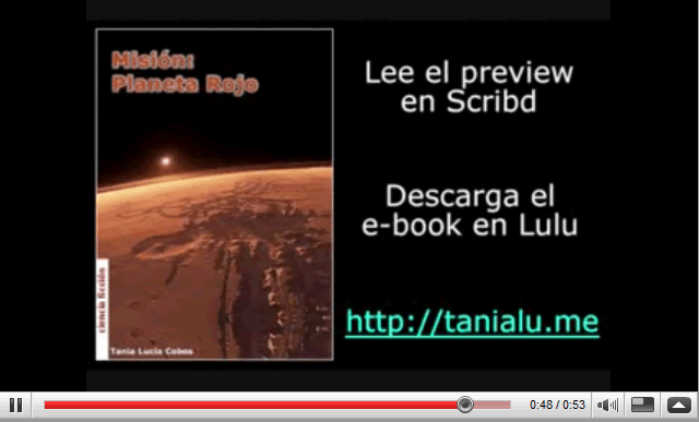 Book trailer «Misión: Planeta Rojo»